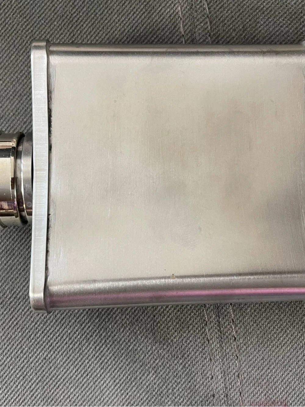 Silver Universal Metal Portable Power Bank Charger